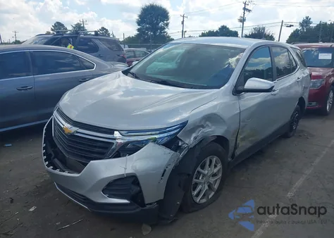 2022 Chevrolet Equinox Awd 2Fl из США, поврежденный, VIN 2GNAXTEV3N6143990